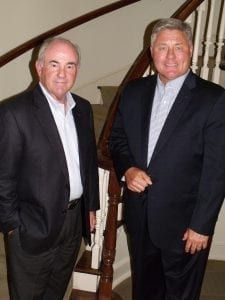 <em>The Co-Chairs of new five-year initiative for Shelby County are Shelby County Manager Alex Dudchock and Mike Thompson, Thompson Tractor Company/Fairway Investments.</em>