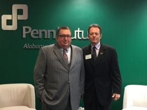 <em>Danny Noles of Penn Mutual Alabama and Al Wood of Still Serving Veterans are leading the charge in establishing VETBHAM.</em>