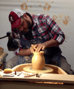 The Gardendale Magnolia Festival has commissioned local artisan Jay Burton to make a limited number of Jugtown factory replica jugs (1873-1876) which will only be available for purchase at the Festival on April 21.