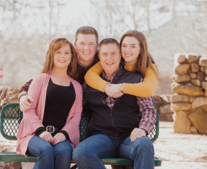 <em>Dawson met his wife Tarra (Blackmon) Dawson as a teenager while attending Green Acres Baptist Church. Their son Hunter (22) and daughter Hope (18) are graduates of Spain Park High School and current students at Samford University. Photo: Alan Matthews</em>