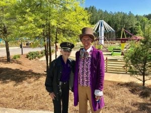 <em>Dan Koch and his mom Pat, the “The General,” welcome you to a great day of family fun at Alabama Splash Adventure</em>