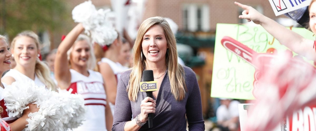 Lauren Sisler Game Day Alabama RS558603 102117 MFB SECNation ABB392 Photo Credit Amelia Barton ESPN Images