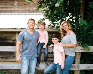 Eddy and Natalie Stewart attend Valley Creek Baptist Church in Hueytown with their children, Henry (10) and Charlie (6). The couple renewed their vows during a mission trip in 2013. Photo: Rachel & Noah Ray Photography