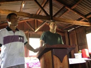 Eddy Stewart’s mission work has included helping rebuild a church in the Philippines. In November, he will travel to Cambodia with a group of competitive ninjas to host clinics and raise money to help Raven’s Hope International bring women to the U.S. for temporary respite, trade training, and Biblical studies.