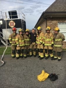 “I work with a bunch of good guys, and man they are super supportive of me,” says Stewart, who is an apparatus operator and paramedic in Hueytown.