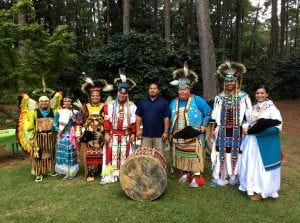 AFor the 9th year in a row, Aldridge Gardens in Hoover will host Whispers of the Past, Sunday October 7. Poarch Creeks from Atmore, Ala. will demonstrate authentic Pow Wow dancing.