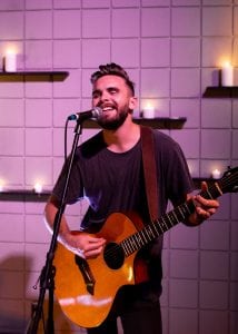 Praised for his intricate guitar and piano work, Jeremy Moore studied classical music at Samford University. Hear him perform hymns from his new project,Pillars, October 28 at 6 p.m. at Mountain Brook Community Church.