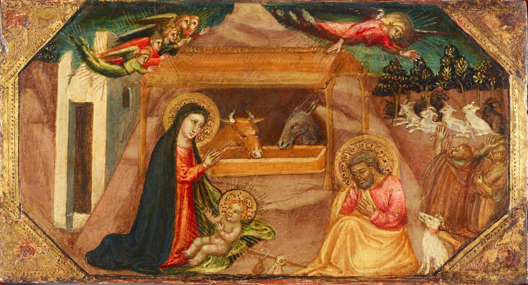 Birmingham Museum of Art Nativity by Bicci di Lorenzo Italy 1410