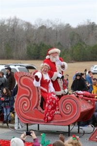 Chelsea Christmas Parade Santa