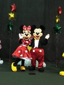 “Cookies with the Characters” is always a popular part of Merry Market. Minnie and Mickey will also be a part of Just Keep Smiling’s next event, “Live with the Characters Dancy Party” February 23, 2019. Tickets go on sale soon, www.justkeepsmiling.org