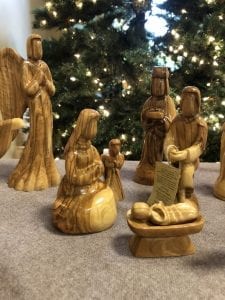 Purchase a starter set or add to your existing Nativity with these beautifully hand-crafted olive wood pieces made in Jordan and available for purchase at the Briarwood Christian Book Store.