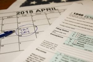 bigstock Calendar And Form Income 226673584