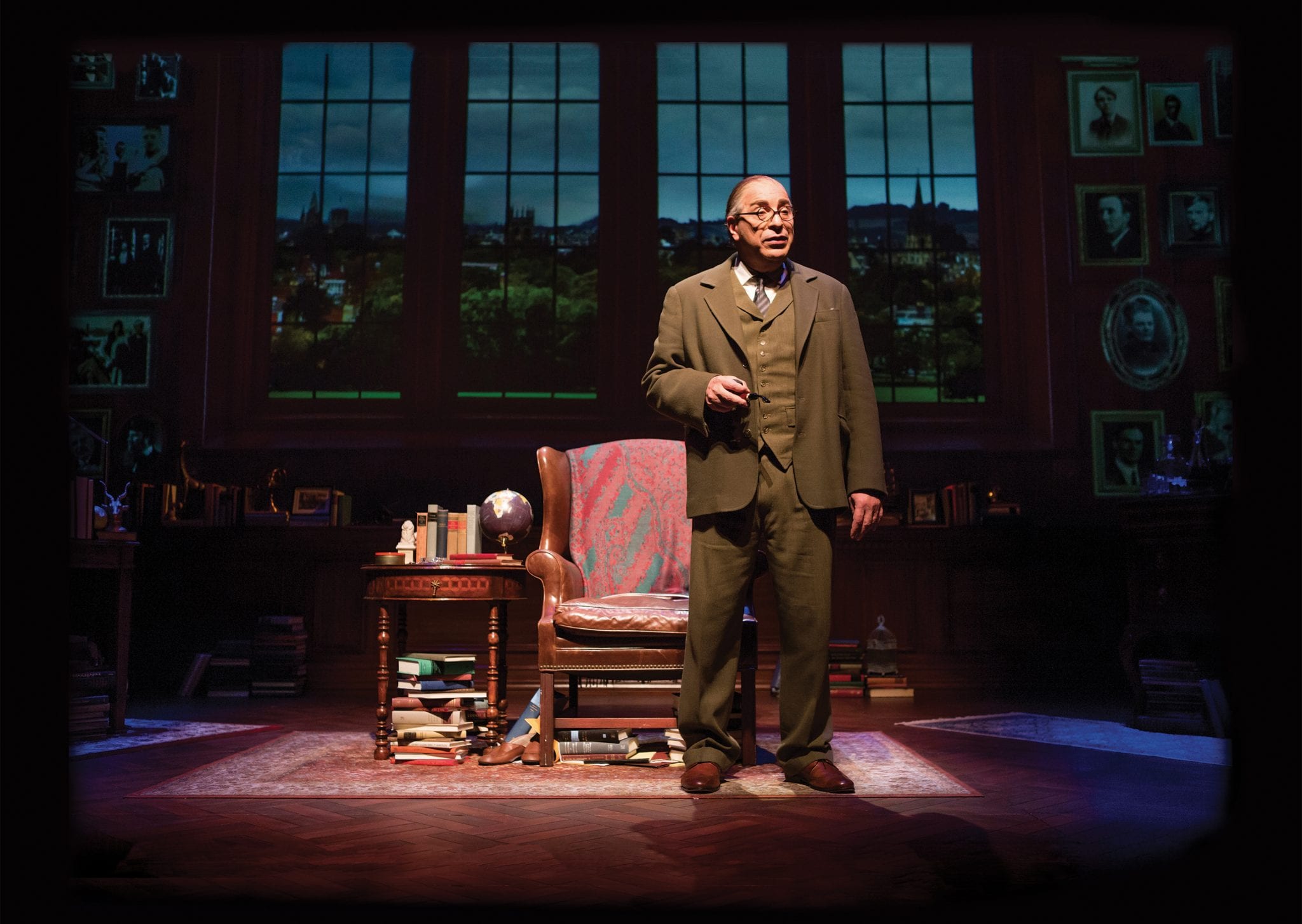 City Scene C.S. Lewis Onstage pic of McLean horizontal 1