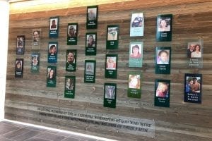 Faith at Work Sutherland Baptist Church Memorial Wall