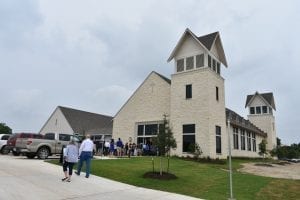 In addition to a new worship center, the new building also provides members with a modern kitchen and fellowship space. Photo Credit: Jane Rodgers, North American Mission Board
