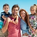 bigstock Portrait of happy family looki 291451024