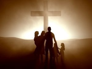 bigstock Family at the Cross of Jesus C 8053906