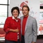 Terry and Nick Saban