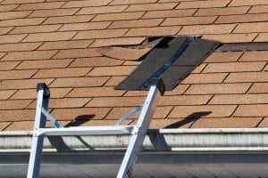 bigstock Damaged Roof Shingles Repair 6831104