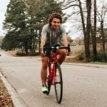 Journey of Hope Ben Cox on bike 1