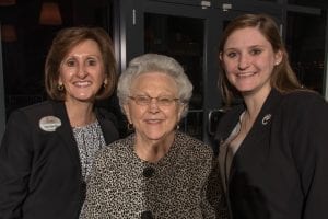 Trudy Cathy White with mom Jeannette and daughter Angela