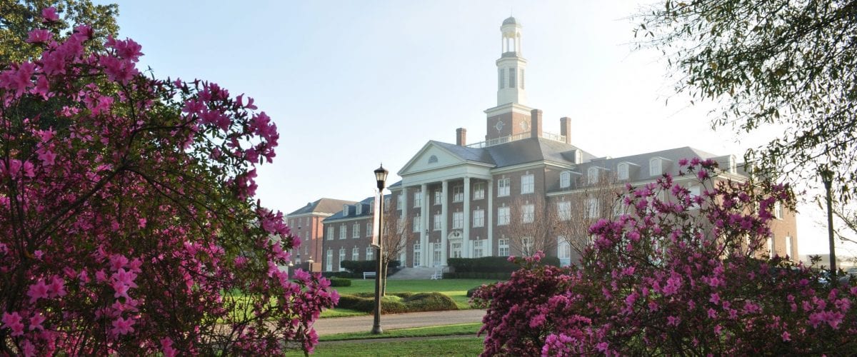 special feature Judson College campus view