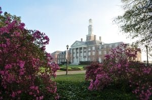 special feature Judson College campus view