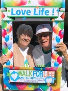 Mission Makers Walk for Life Couple pic