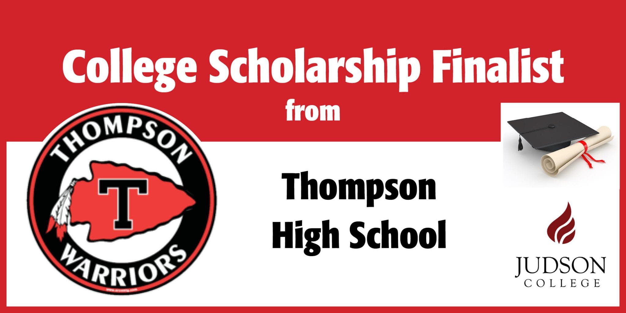 Thompson High School Banner