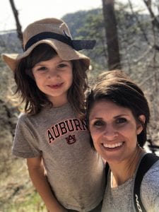 Ashley and Reagan Hiking