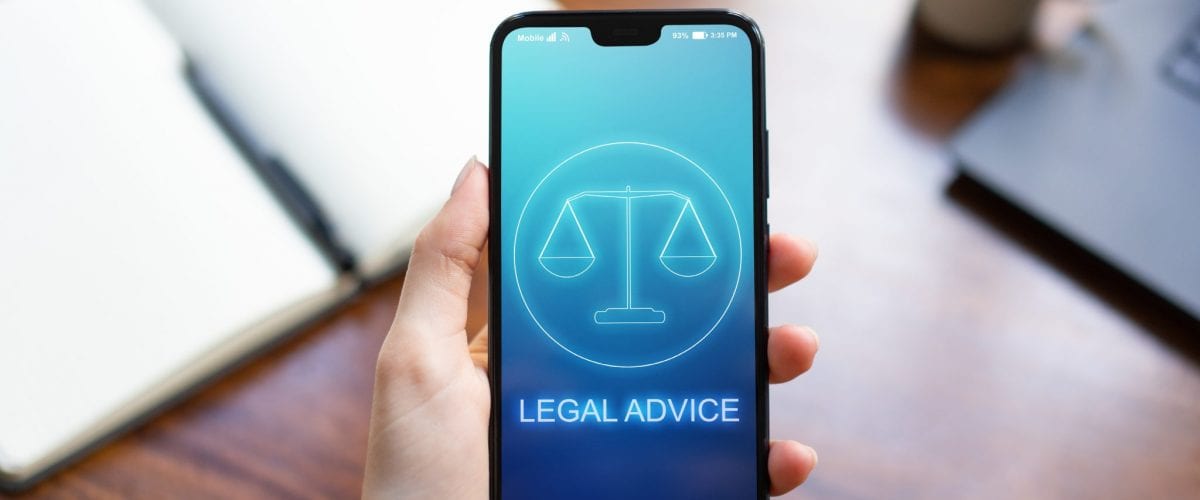 bigstock Legal Advice Icons On Mobile P 273158689