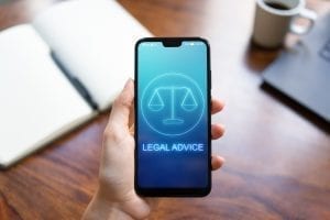 bigstock Legal Advice Icons On Mobile P 273158689