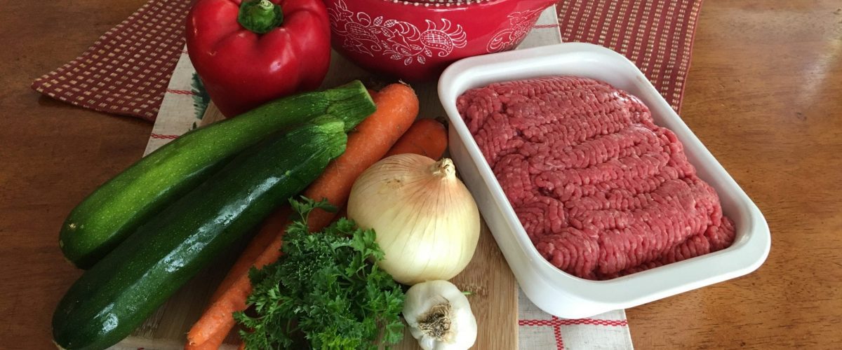 Ready Set Cook Recipe Vegetable Meatloaf ingredients