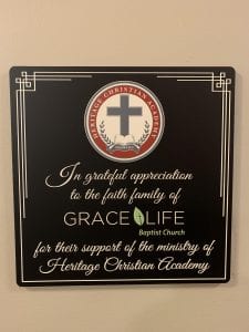 Miracle Moments HCA Plaque