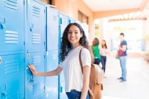 Portrait Of Smiling Teenager