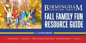 Fall Family Fun Resource Guide Categories