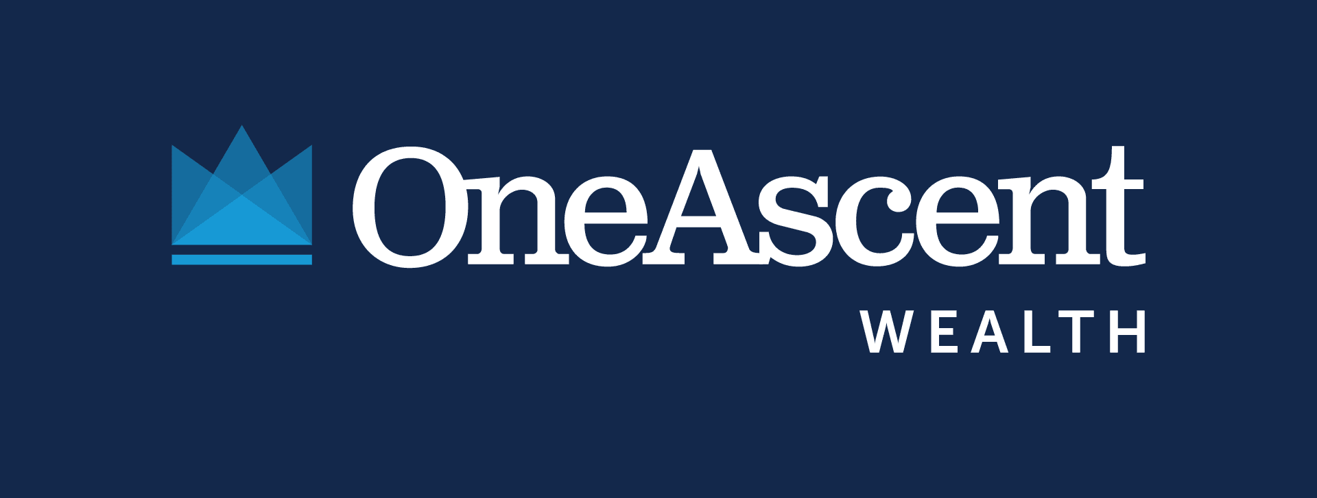 special feature OneAscent Wealth Dark Blue BG