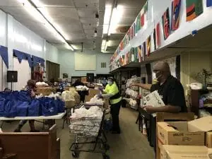 Mission Makers Daniel Cason food distribution 2