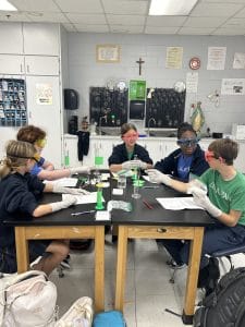 OLS School students
