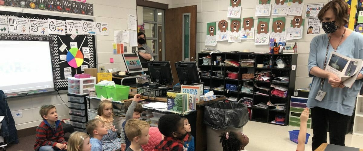 teacher of the year andrea burk in classroom 2 1