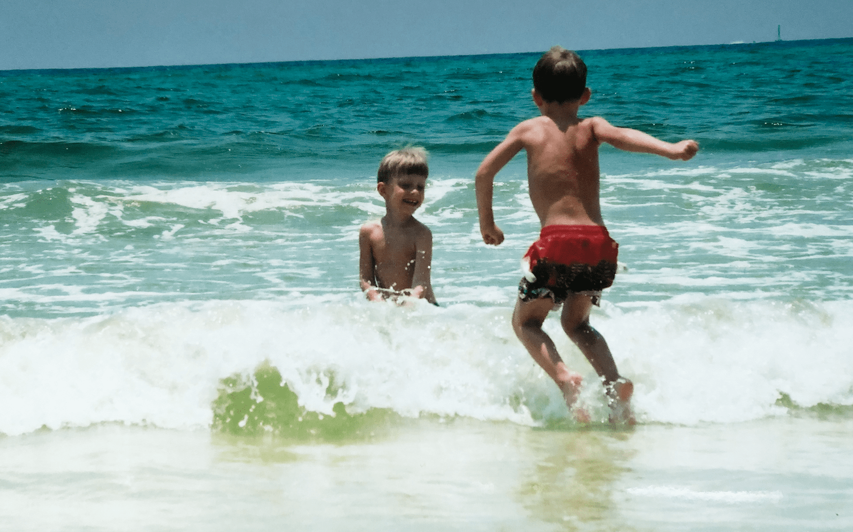 Stroud Boys in the Waves