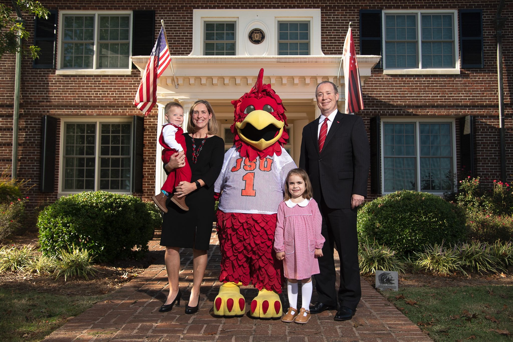 The Killingsworth Family with JSUs Cocky