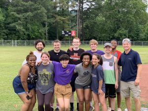 Chick fil A Brookwood Team Outside