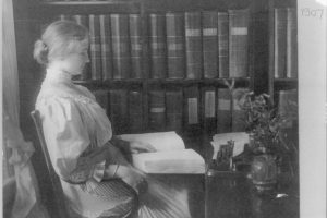 Helen Keller Reading