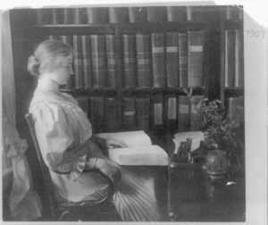 Helen Keller Reading