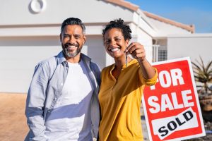 bigstock Portrait of happy mixed race c 394609559