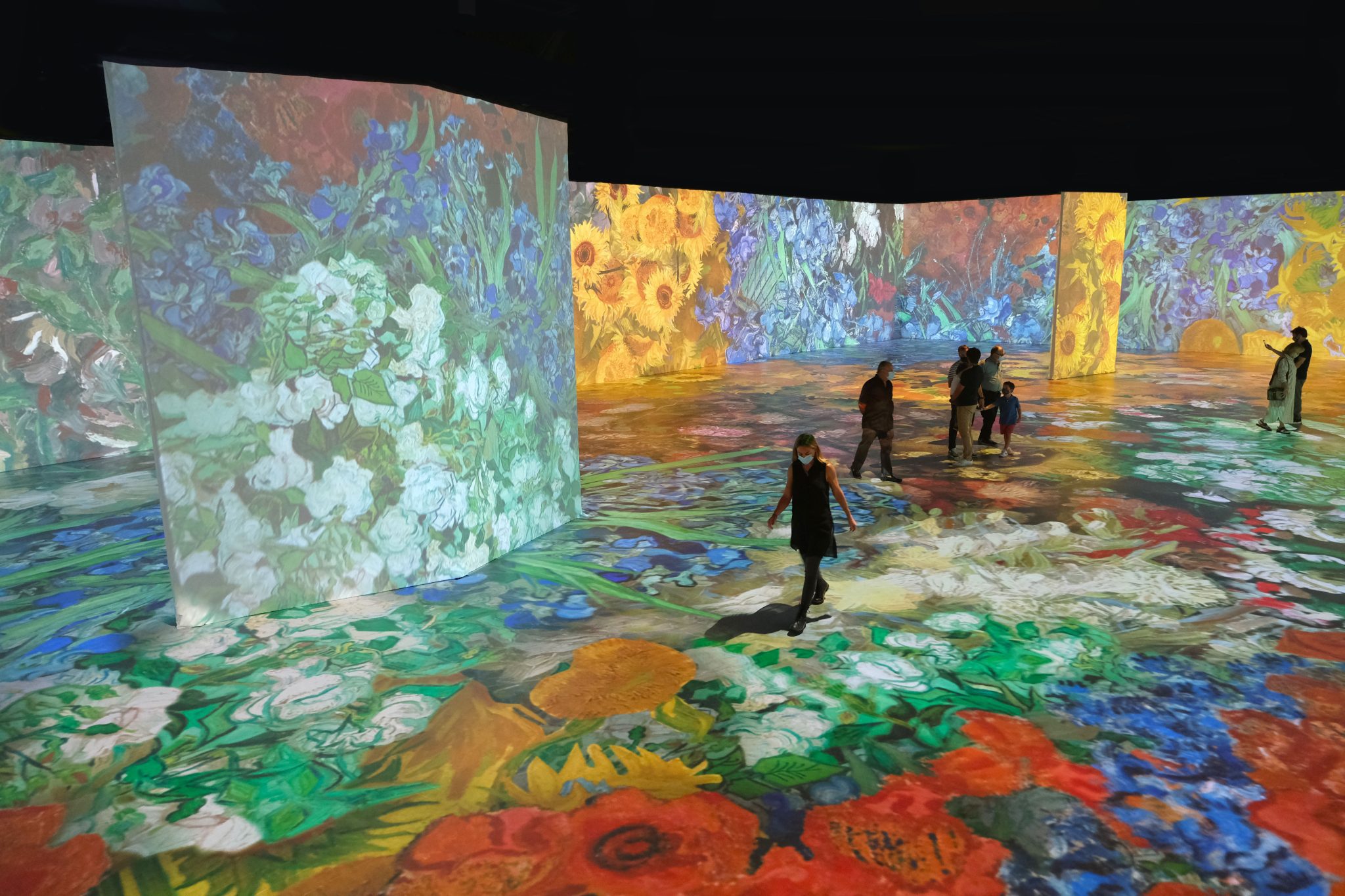 Inside Beyond Van Gogh: The Immersive Experience