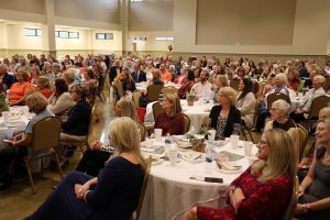 Audience listening to Brenda Gantt