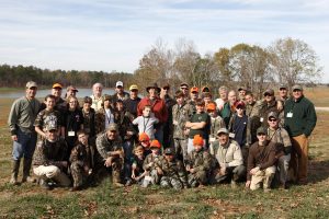 Gunnells group at farm