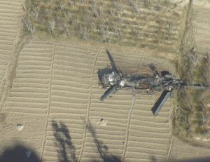 Chopper Crash Photo